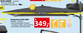 Bauhaus Ampelschirm ax my zone Angebot