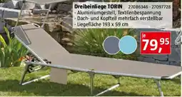 Bauhaus Dreibeinliege torin Angebot