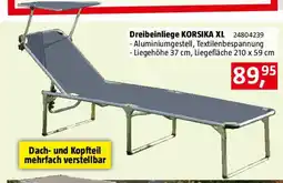 Bauhaus Dreibeinliege korsika xl Angebot