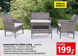 Bauhaus Loungemöbel-set genua Angebot