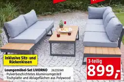Bauhaus Loungemöbel-set livorno Angebot