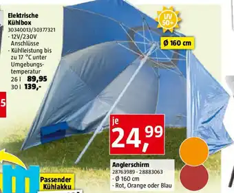 Bauhaus Anglerschirm Angebot