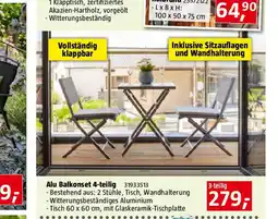 Bauhaus Alu Balkonset Angebot
