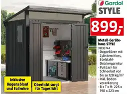Bauhaus Metall-gerätehaus style Angebot