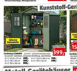 Bauhaus Gerätehaus darwin Angebot