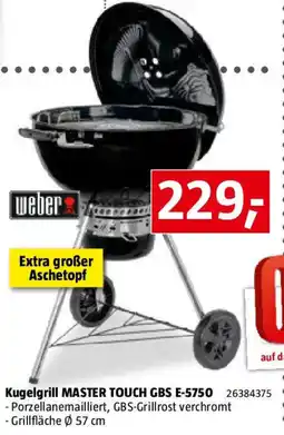 Bauhaus Kugelgrill master touch gbs e-5750 Angebot