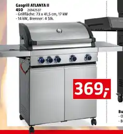 Bauhaus Gasgrill atlanta II Angebot