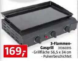 Bauhaus 3 Flammen Gasgrill Angebot