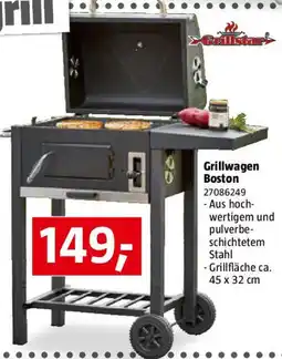 Bauhaus Grillwagen Boston Angebot