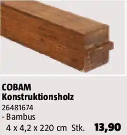 Bauhaus Cobam Konstruktionsholz Angebot
