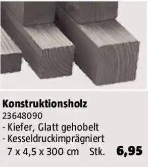 Bauhaus Konstruktionsholz Angebot