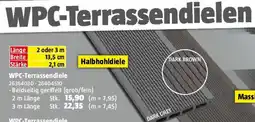 Bauhaus Wpc-terrassendielen dark grey Angebot