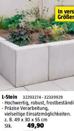 Bauhaus L-Stein Angebot
