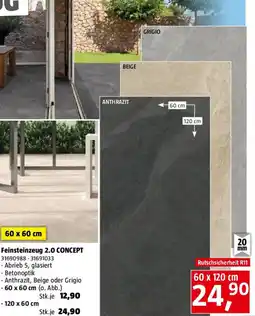 Bauhaus Feinsteinzeug 2.0 concept Angebot