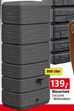 Bauhaus Wassertank Angebot