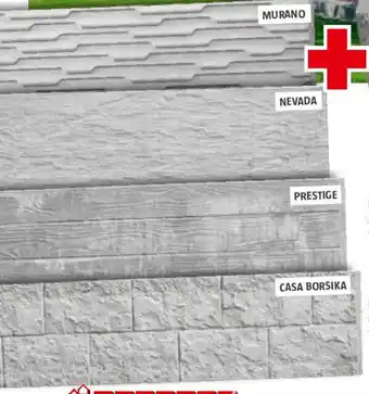 Bauhaus Beckers Betonzaun Zaunelement Standard Murano Motiv Angebot
