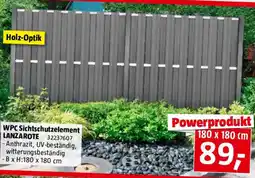 Bauhaus Wpc sichtschutzelement lanzarote Angebot