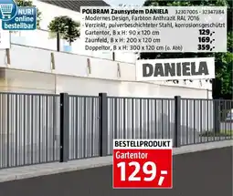 Bauhaus Polbram zaunsystem daniela Angebot
