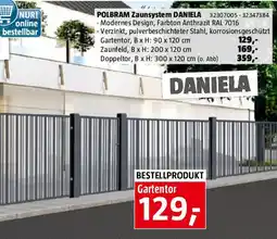 Bauhaus Polbram zaunsystem daniela Angebot
