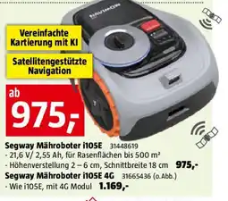 Bauhaus Segway Mähroboter i105E Angebot