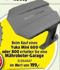 Bauhaus Mammotion Mähroboter-Garage Yuka Angebot