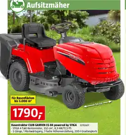 Bauhaus Rasentraktor club garden cg 84 Angebot