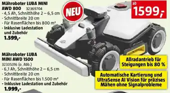 Bauhaus Mähroboter luba mini Angebot