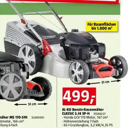 Bauhaus AL-KO Benzin-Rasenmäher CLASSIC 5.14 SP-H Angebot
