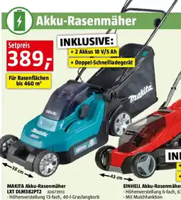 Bauhaus Makita akku-rasenmäher lxt dlm382pt2 Angebot