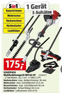 Bauhaus SCHEPPACH Multifunktionsgerät MTC42-5P Angebot