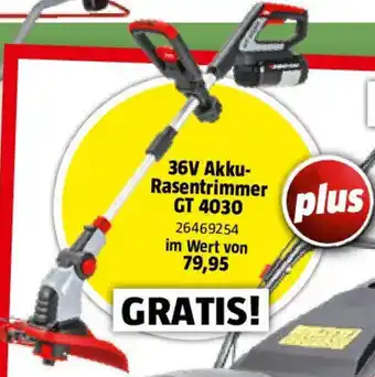 Bauhaus AL-KO 36V Akku-Rasentrimmer GT 4030 Angebot