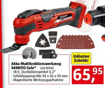 Bauhaus Akku-Multifunktionswerkzeug VARRITO-Solo Angebot