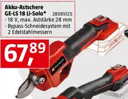 Bauhaus Akku-Astschere GE-LS 18 Li-Solo Angebot