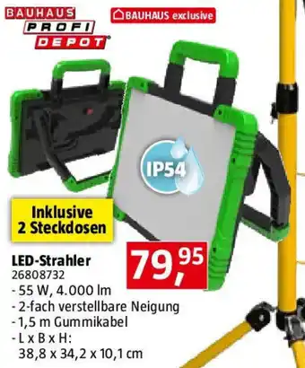 Bauhaus Profi Depot LED-Strahler Angebot