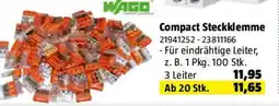 Bauhaus Wago Compact Steckklemme Angebot
