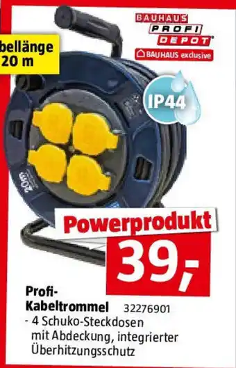 Bauhaus Profi Kabeltrommel Angebot