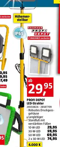 Bauhaus Profi Depot LED-Strahler Angebot