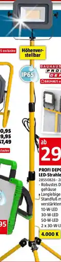 Bauhaus Profi Depot LED-Strahler Angebot