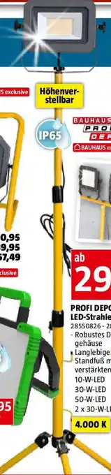 Bauhaus Profi Depot LED-Strahler Angebot