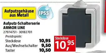 Bauhaus Feuchtraum-Steckdose Armor Line Angebot