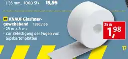 Bauhaus KNAUF Glasfasergewebeband Angebot