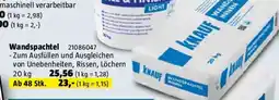 Bauhaus Wandspachtel Angebot
