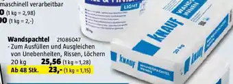 Bauhaus Wandspachtel Angebot