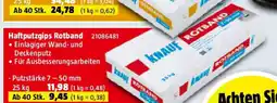 Bauhaus Knauf Rotband Haftputzgips Angebot