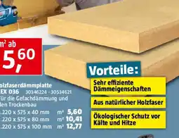 Bauhaus Steico Holzfaserdämmplatte flex 036 Angebot