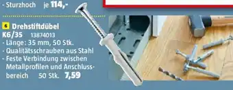 Bauhaus Drehstiftdübel Angebot