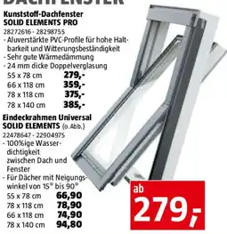 Bauhaus Eindeckrahmen universal solid elements Angebot