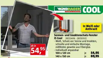 Bauhaus Windhager Sonnen-& Insektenschutz-Gitter IS Cool Angebot