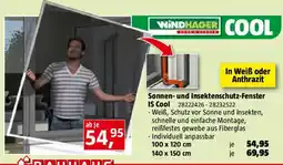 Bauhaus Sonnen- und Insektenschutz-Fenster IS Cool Angebot