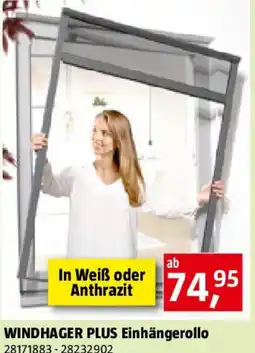 Bauhaus Windhager Insektenschutz-Fensterrollo IS Plus Angebot